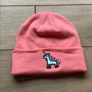 Pink Unicorn Beanie